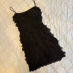 Vintage Cassandra stone mini cocktail dress